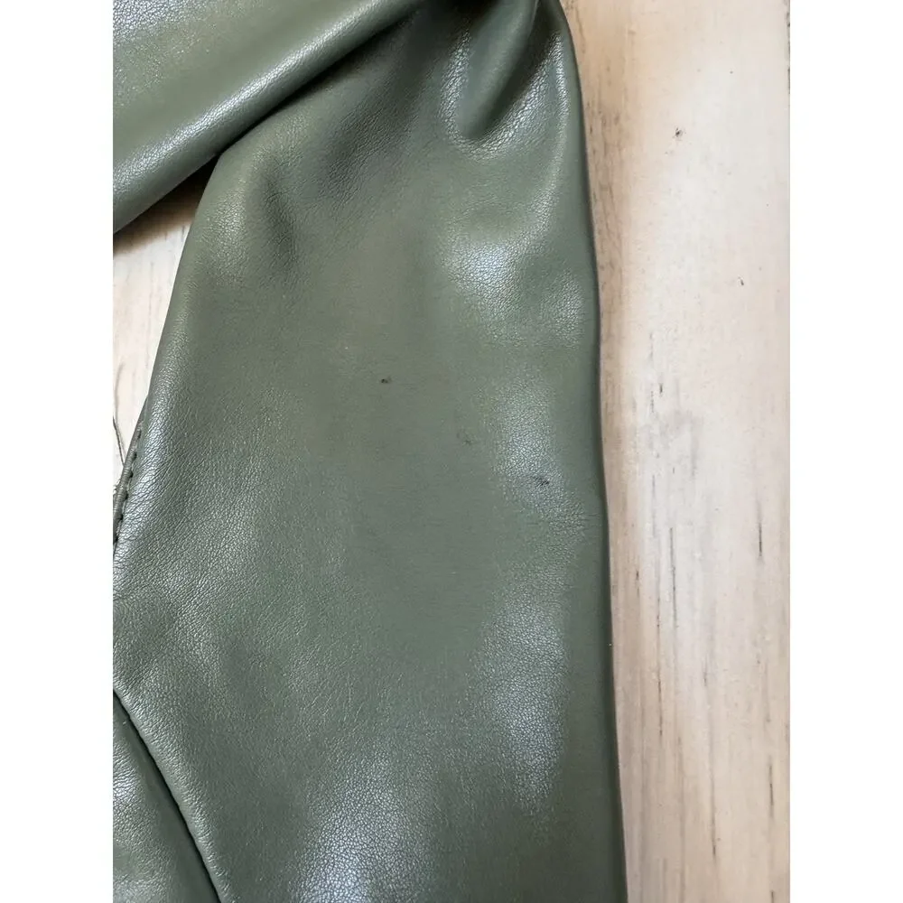 Anthropologie Timmie Slouchy Shoulder Bag - green (dried rosemary) - Picture 6 of 6